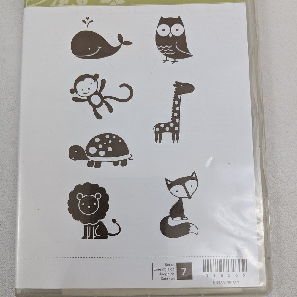 Stampin' Up Fox & Friends Unmounted